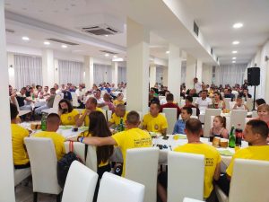 Read more about the article ТРЕЋЕ МУЗИЧКО ВЕЧЕ НА ДРУГИМ СИНДИКАЛНИМ ИГРАМА ВОЈНОГ СИНДИКАТА ГВОЗДЕНИ ПУК У ВРЊАЧКОЈ БАЊИ 2022. ГОДИНЕ