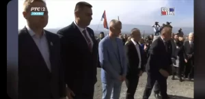 Read more about the article У САРАДЊИ СА ОДБОРОМ ВЛАДЕ РЕПУБЛИКЕ СРБИЈЕ ЗА НЕГОВАЊЕ ТРАДИЦИЈЕ НАША ДЕЛЕГАЦИЈА ЈЕ ЈУЧЕ ПОЛОЖИЛА ВЕНАЦ СРПСКИМ ЈУНАЦИМА КУМАНОВСКЕ БИТКЕ НА ЗЕБРЊАКУ КОД КУМАНОВА