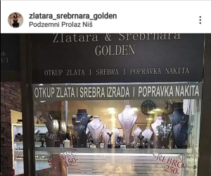 Read more about the article УГОВОР СА РАДЊОМ ЗА ПРОДАЈУ НАКИТА И САТОВА “GOLDEN” ИЗ НИША